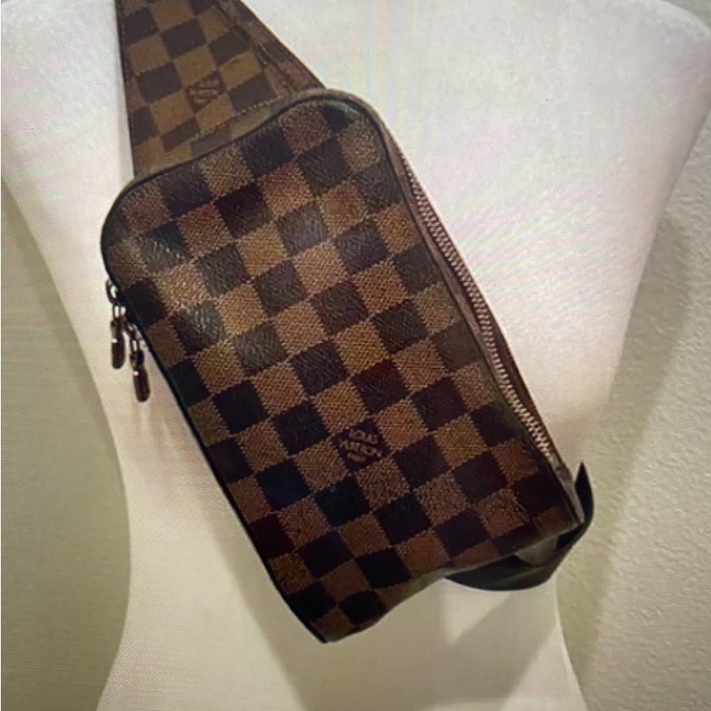 Louis Vuitton Brown Damier Ebene Belt Bag